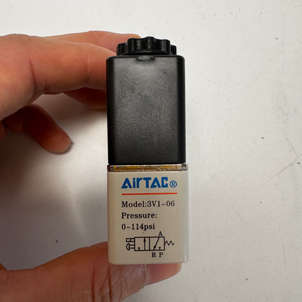 Airtac 3V1-06: Solenoid valve(3/2 way) - 3V106BT