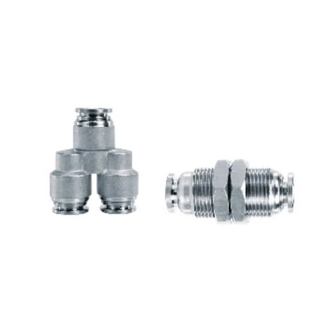 Airtac  PWY series: SUS316 all stainless steel connector  - X-S6-PWY12-8