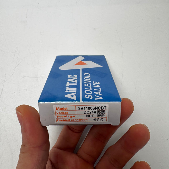 Airtac 3V110-06-NC: Solenoid valve(3/2 way) - 3V11006NCBT