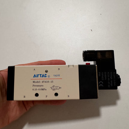 Airtac 4V410-15: Solenoid Air Valve - 4V41015E