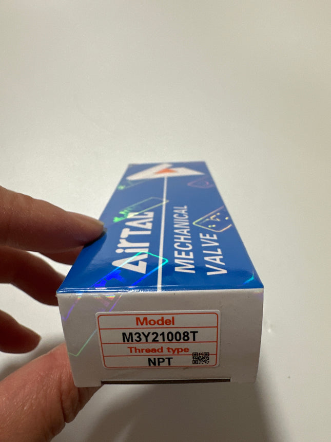 Airtac M3Y110-08: Manual Valve. 3 Way - M3Y21008T
