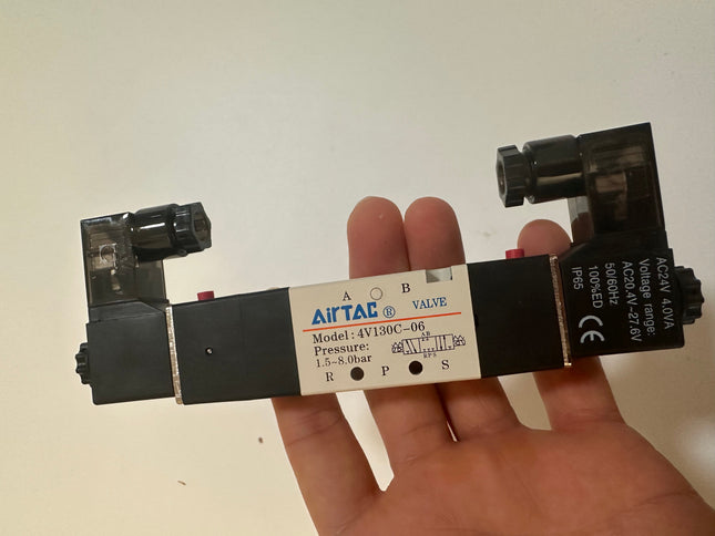 Airtac 4V130C-06: Solenoid Air Valve - 4V130C06EG-W