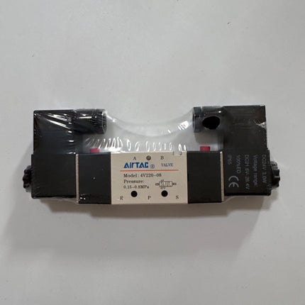 Airtac 4V220-08: Solenoid Air Valve - 4V22008B-W