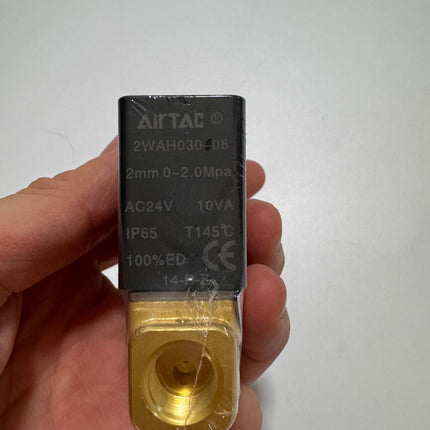 Airtac 2WH030-08: 2 Way Solenoid Valve - 2WH03008E