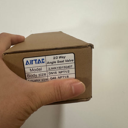 Airtac 2JWK150-15: Angle seat valve(2/2 way) - 2JWK15015Q40T