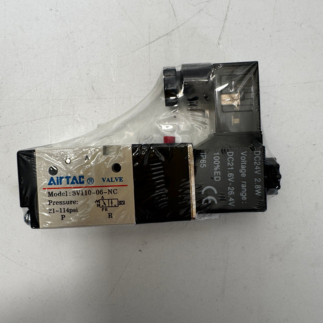 Airtac 3V110-06-NC: Solenoid valve(3/2 way) - 3V11006NCBT