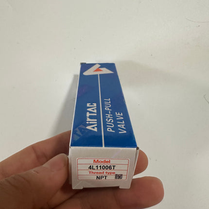 Airtac 4L110-06: Push Pull Valve. 5 Way - 4L11006T