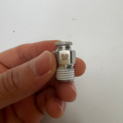 Airtac PC: Male connector--One-touch fittings(stainless steel) - PC602-S
