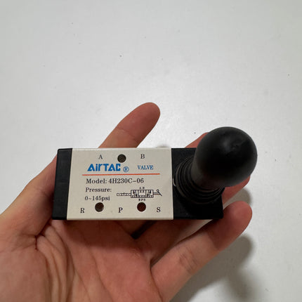 Airtac 4H230C-06: Hand Valve. Toggle Style - 4H230C06T