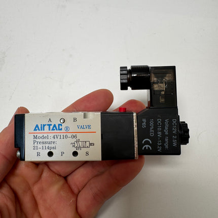Airtac 4V110-06: Solenoid Air Valve - 4V11006FT