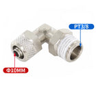 Airtac  All copper quick plug-in type, lock nut type series: ABL lock nut right angle terminal  - ABL10-03