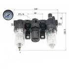 Airtac  AC,BC Series Triple-Gas Processing Element  - AC1500C1