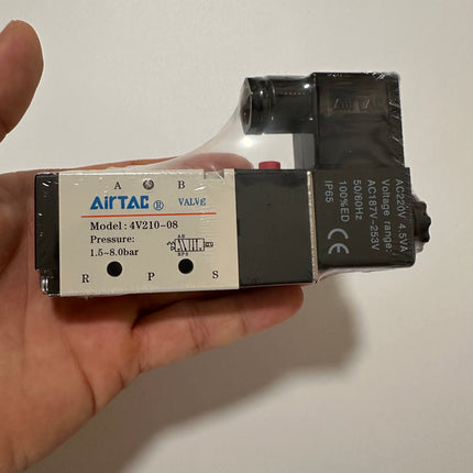 Airtac 4V210-08: Solenoid Air Valve - 4V21008AG