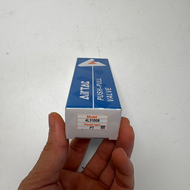 Airtac 4L310-08: Push Pull Valve. 5 Way - 4L31008