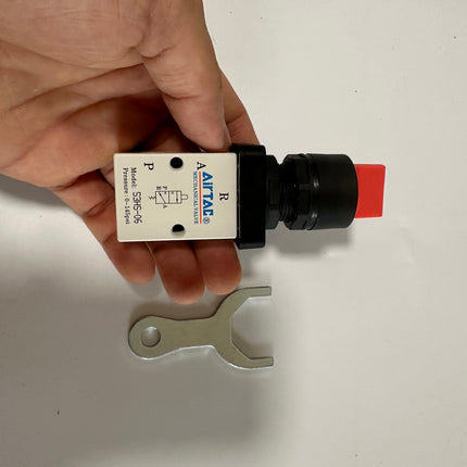 Airtac S3HS-06: Manual Valve. 3 Way - S3HS06RT