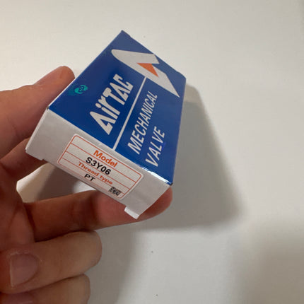 Airtac S3Y-06: Manual Valve. 3 Way - S3Y06