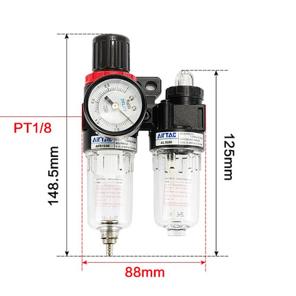 Airtac AFC: series F.R.L Pneumatic Air Filter - AFC15001