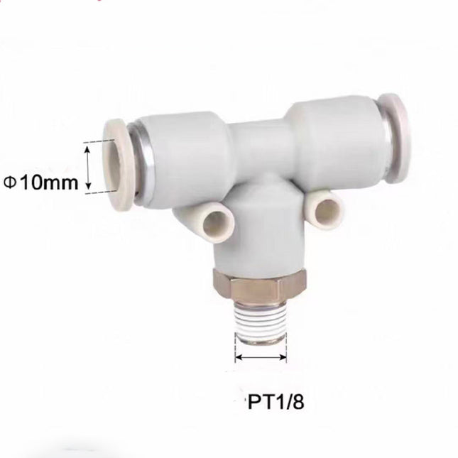 Airtac  Tee and above series: APB T type threaded tee  - APB10-01