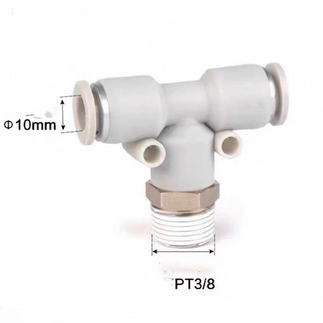 Airtac  Tee and above series: APB T type threaded tee  - APB10-03