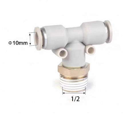 Airtac  Tee and above series: APB T type threaded tee  - APB10-04