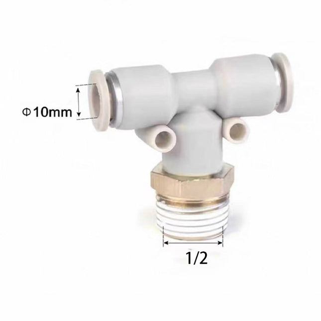 Airtac  Tee and above series: APB T type threaded tee  - APB10-04