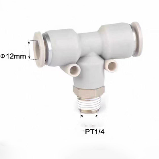Airtac  Tee and above series: APB T type threaded tee  - APB12-02
