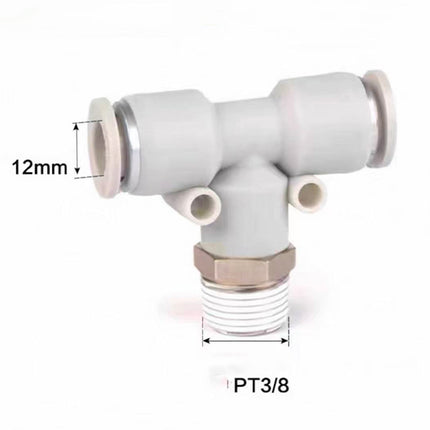Airtac  Tee and above series: APB T type threaded tee  - APB12-03