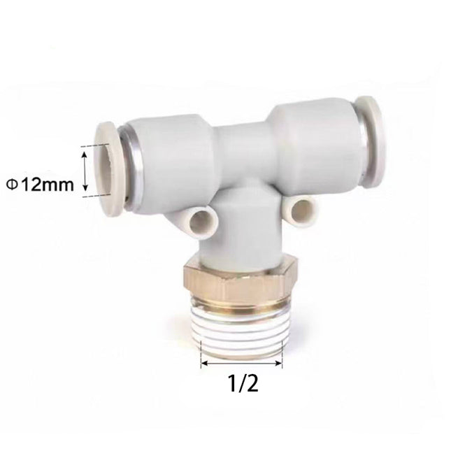 Airtac  Tee and above series: APB T type threaded tee  - APB12-04