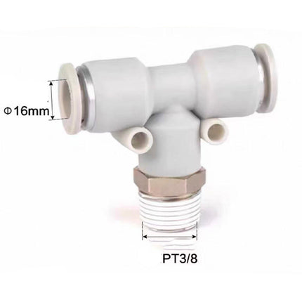Airtac  Tee and above series: APB T type threaded tee  - APB16-03