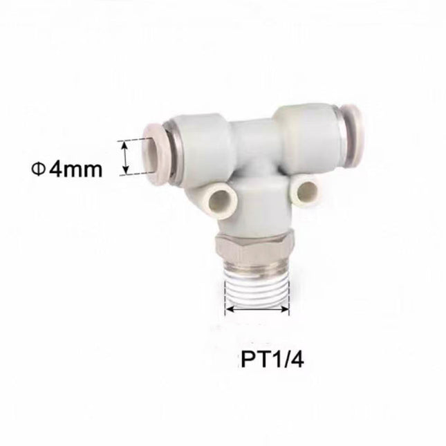 Airtac  Tee and above series: APB T type threaded tee  - APB4-02