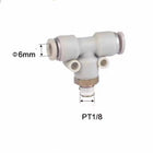 Airtac  Tee and above series: APB T type threaded tee  - APB6-01