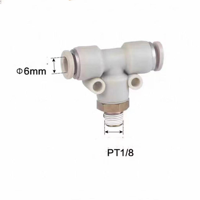Airtac  Tee and above series: APB T type threaded tee  - APB6-01
