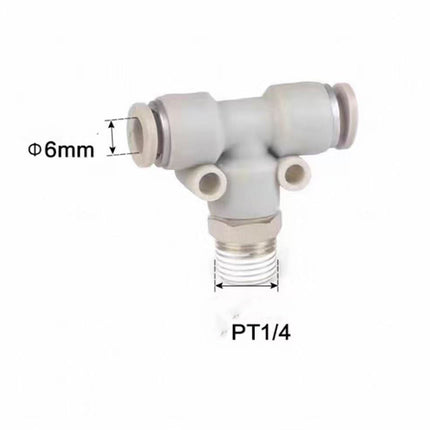 Airtac  Tee and above series: APB T type threaded tee  - APB6-02