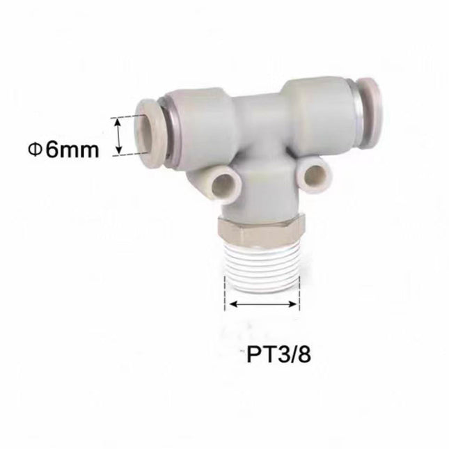 Airtac  Tee and above series: APB T type threaded tee  - APB6-03