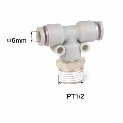 Airtac  Tee and above series: APB T type threaded tee  - APB6-04