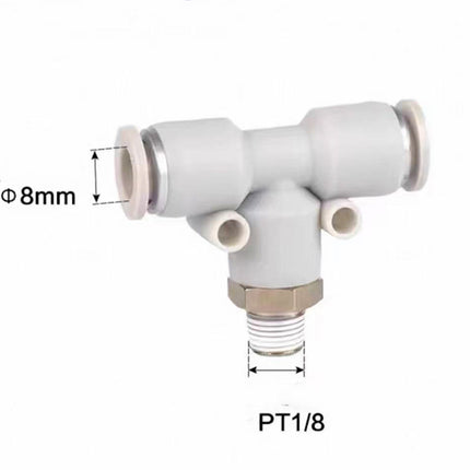 Airtac  Tee and above series: APB T type threaded tee  - APB8-01
