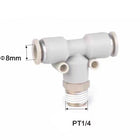 Airtac  Tee and above series: APB T type threaded tee  - APB8-02