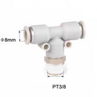 Airtac  Tee and above series: APB T type threaded tee  - APB8-03