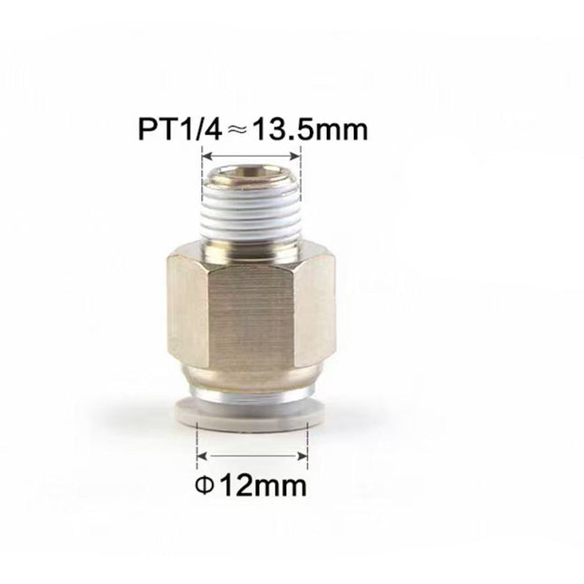 Airtac  Two-way series: APC thread straight-through  - APC12-02
