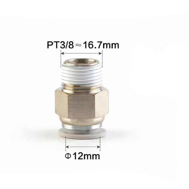 Airtac  Two-way series: APC thread straight-through  - APC12-03