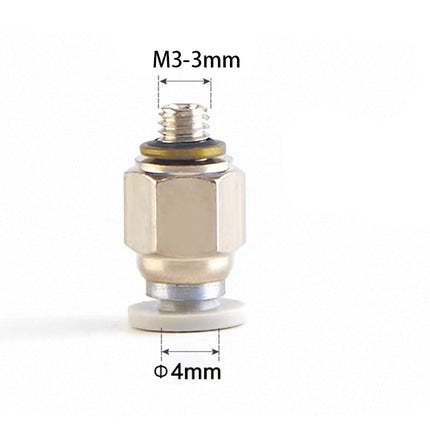 Airtac  Two-way series: APC thread straight-through  - APC4-M3