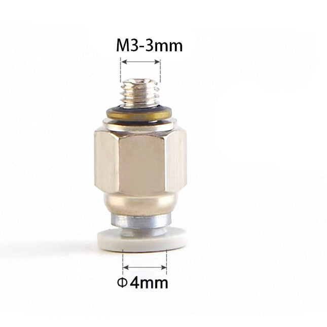 Airtac  Two-way series: APC thread straight-through  - APC4-M3