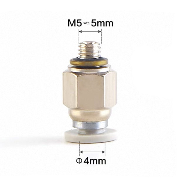 Airtac  Two-way series: APC thread straight-through  - APC4-M5