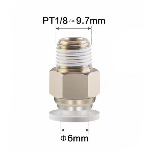 Airtac  Two-way series: APC thread straight-through  - APC6-01