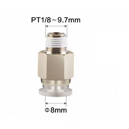 Airtac  Two-way series: APC thread straight-through  - APC8-01