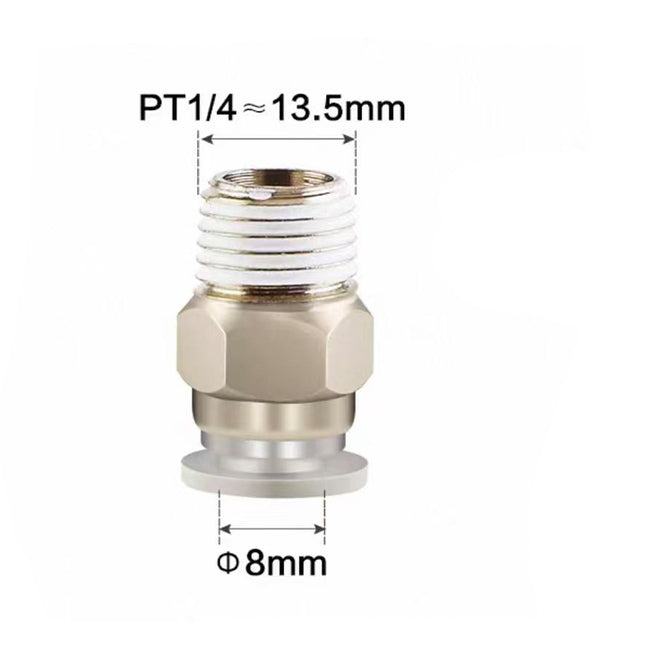 Airtac  Two-way series: APC thread straight-through  - APC8-02