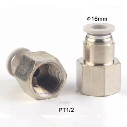 Airtac  Two-way series: APCF internal thread straight-through  - APCF16-04