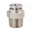 Airtac  All-copper quick plug-in type, lock nut type series: APCT all-copper thread straight-through  - APCT10-02