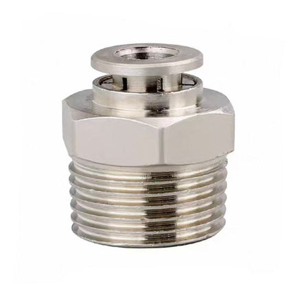 Airtac  All-copper quick plug-in type, lock nut type series: APCT all-copper thread straight-through  - APCT10-03