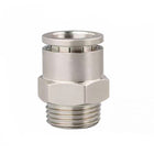 Airtac  All-copper quick plug-in type, lock nut type series: APCT all-copper thread straight-through  - APCT12-03